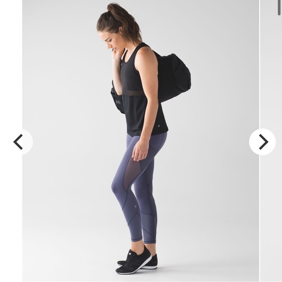 Lulu lemon Lululemon Fast As Light 2-In-1 Tank Black size 6 - Picture 4 of 12